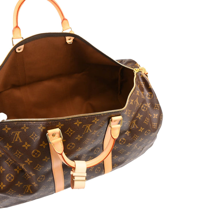 Louis Vuitton 2007 Monogram Keepall Bandouliere 60 Duffle Bag M41412