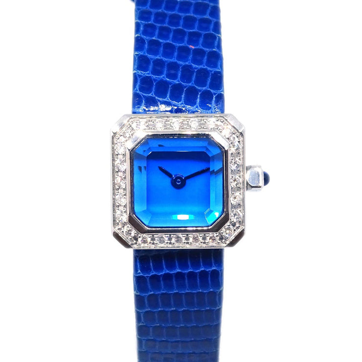 Corum * Sugar Cube Ref.137.423.47 Quartz Watch SS Diamond