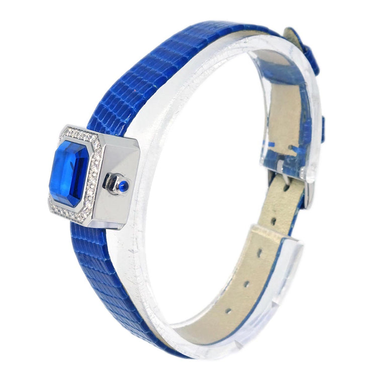 Corum * Sugar Cube Ref.137.423.47 Quartz Watch SS Diamond