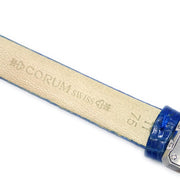 Corum * Sugar Cube Ref.137.423.47 Quartz Watch SS Diamond