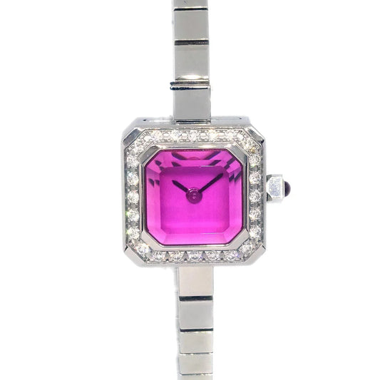 Corum Sugar Cube Ref.137.424.47 Quartz Watch SS Diamond