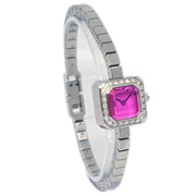 Corum Sugar Cube Ref.137.424.47 Quartz Watch SS Diamond