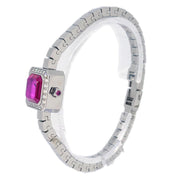 Corum Sugar Cube Ref.137.424.47 Quartz Watch SS Diamond