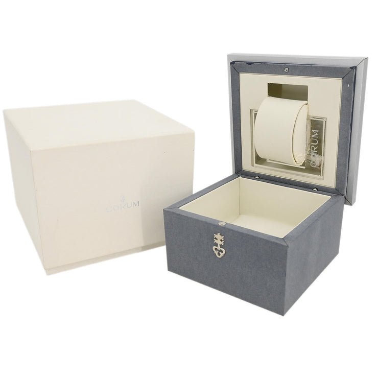 Corum Sugar Cube Ref.137.424.47 Quartz Watch SS Diamond