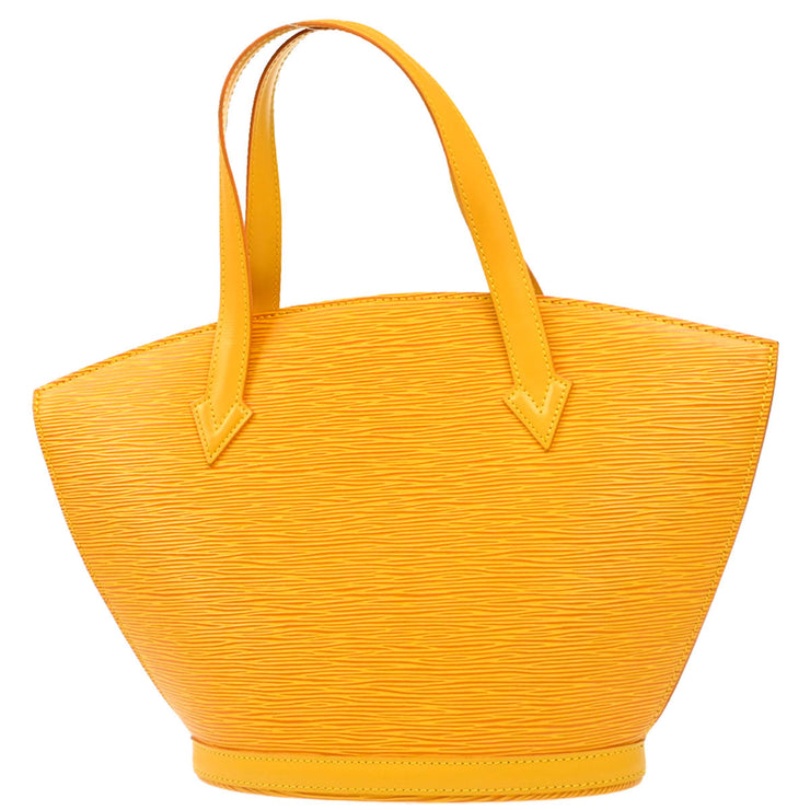 Louis Vuitton 1995 Yellow Epi Saint Jacques Tote Handbag M52279