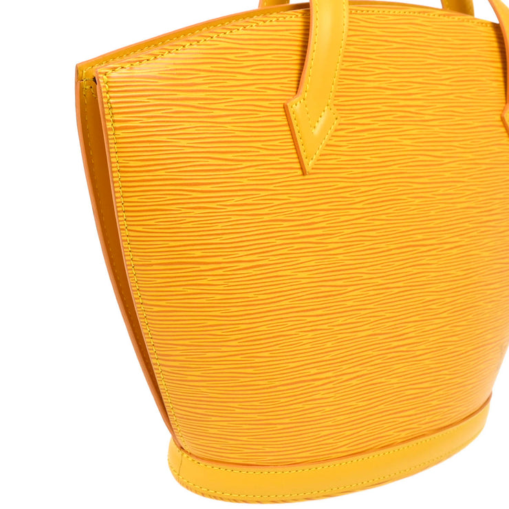 Louis Vuitton 1995 Yellow Epi Saint Jacques Tote Handbag M52279