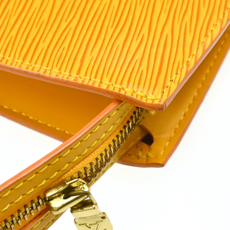 Louis Vuitton 1995 Yellow Epi Saint Jacques Tote Handbag M52279