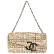 Chanel 2005-2006 White Tweed Handbag