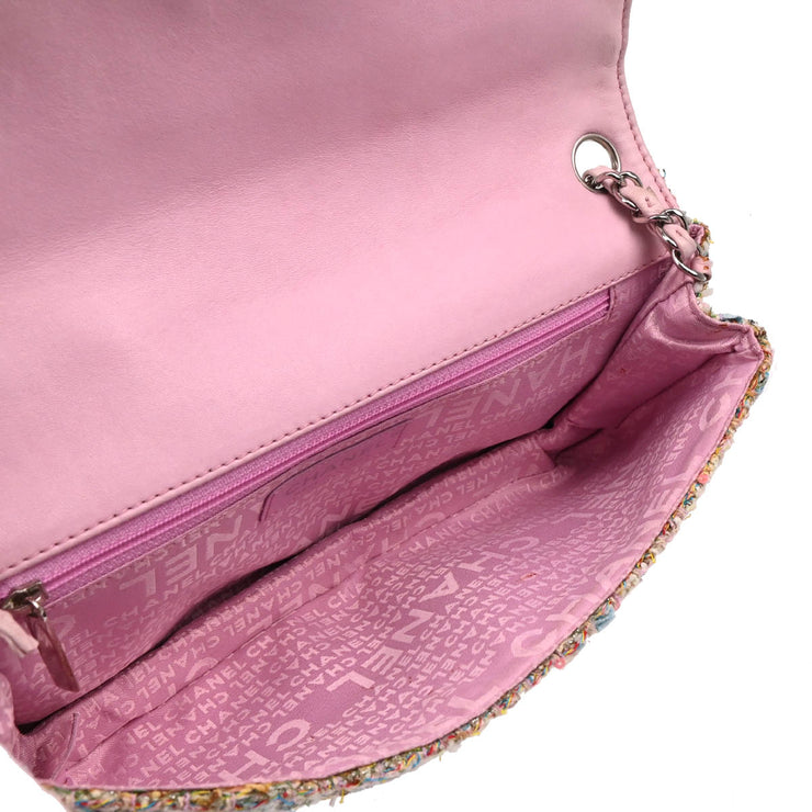 Chanel 2005-2006 White Tweed Handbag