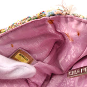 Chanel 2005-2006 White Tweed Handbag