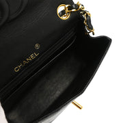 Chanel * 1989-1991 Black Lizard Shoulder Bag
