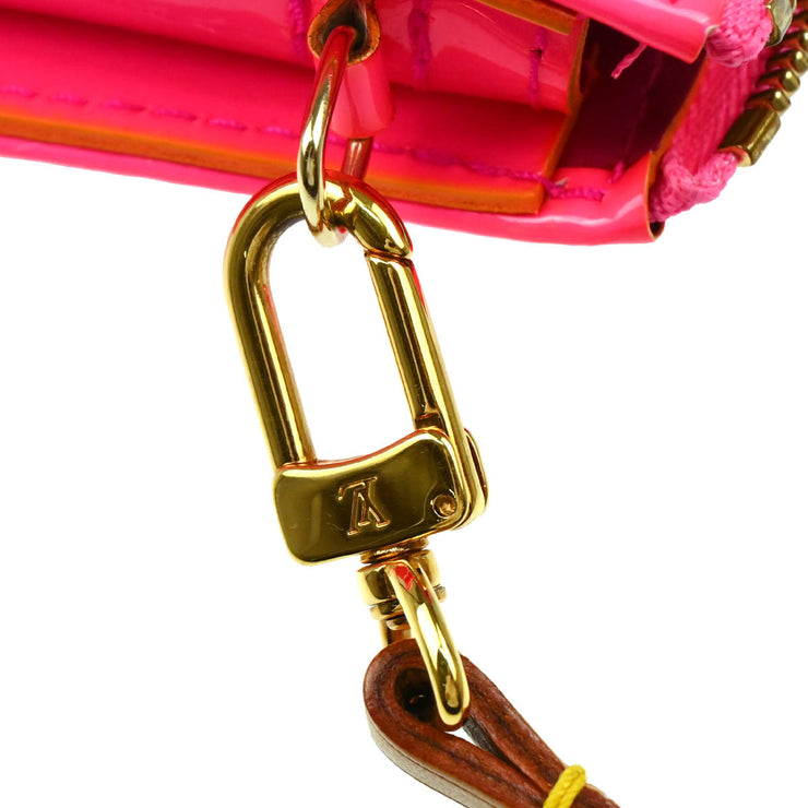 Louis Vuitton 2002 Pink Vernis Fluo Lexington Handbag M91906