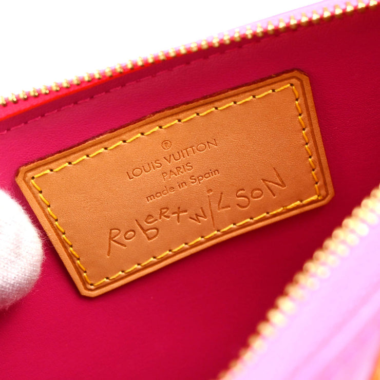 Louis Vuitton 2002 Pink Vernis Fluo Lexington Handbag M91906