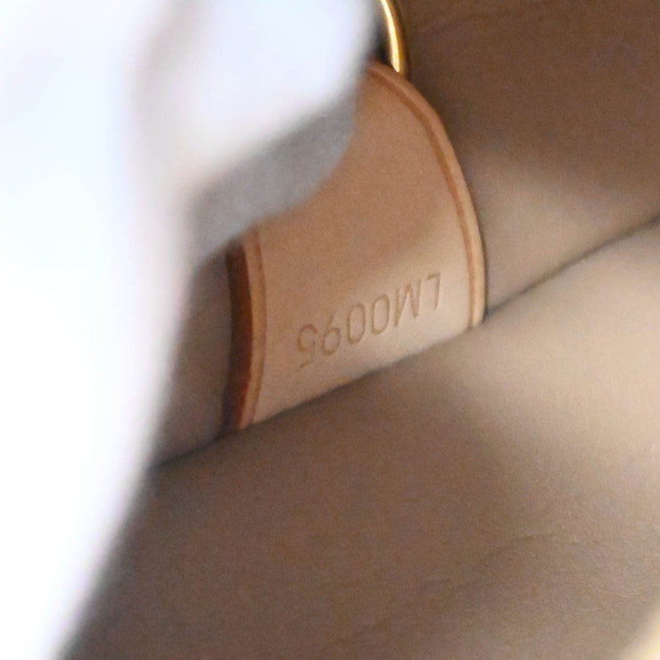 Louis Vuitton 2005 Beige Monogram Vernis Houston Tote Handbag M91340