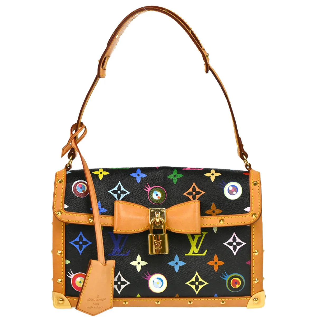 Louis Vuitton 2003 Eye Love Monogram Pochette Eye Miss You M92054