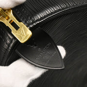 Louis Vuitton 1994 Black Epi Keepall 50 Travel Handbag M42962