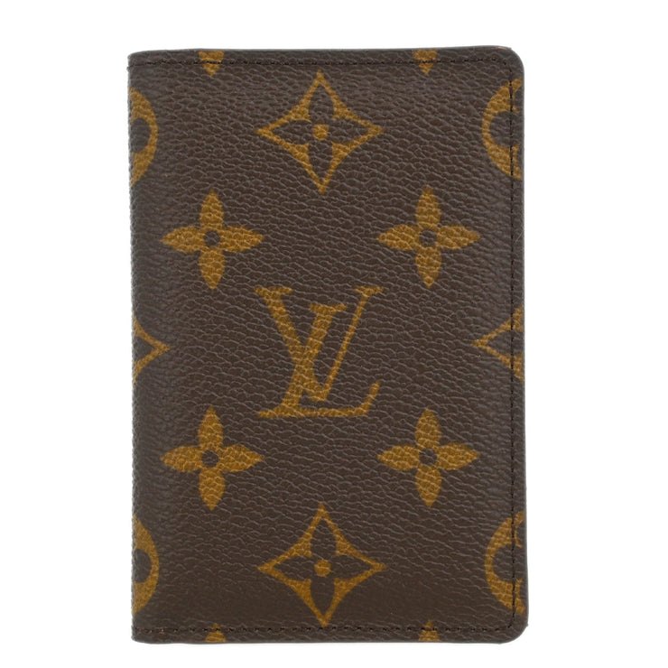 Louis Vuitton 2007 Monogram Organizer De Poche Card Case Wallet M61732
