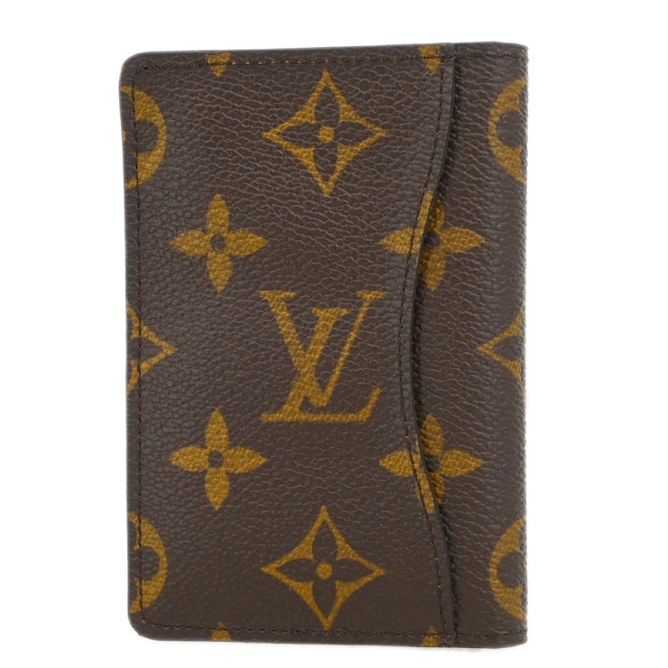 Louis Vuitton 2007 Monogram Organizer De Poche Card Case Wallet M61732