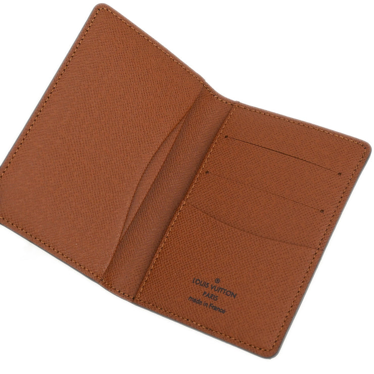 Louis Vuitton 2007 Monogram Organizer De Poche Card Case Wallet M61732