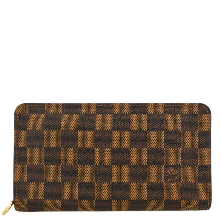 Louis Vuitton 2002 Damier Porte Monnaie Zippy Wallet N61728
