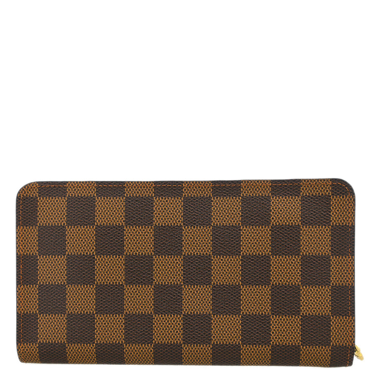 Louis Vuitton 2002 Damier Porte Monnaie Zippy Wallet N61728