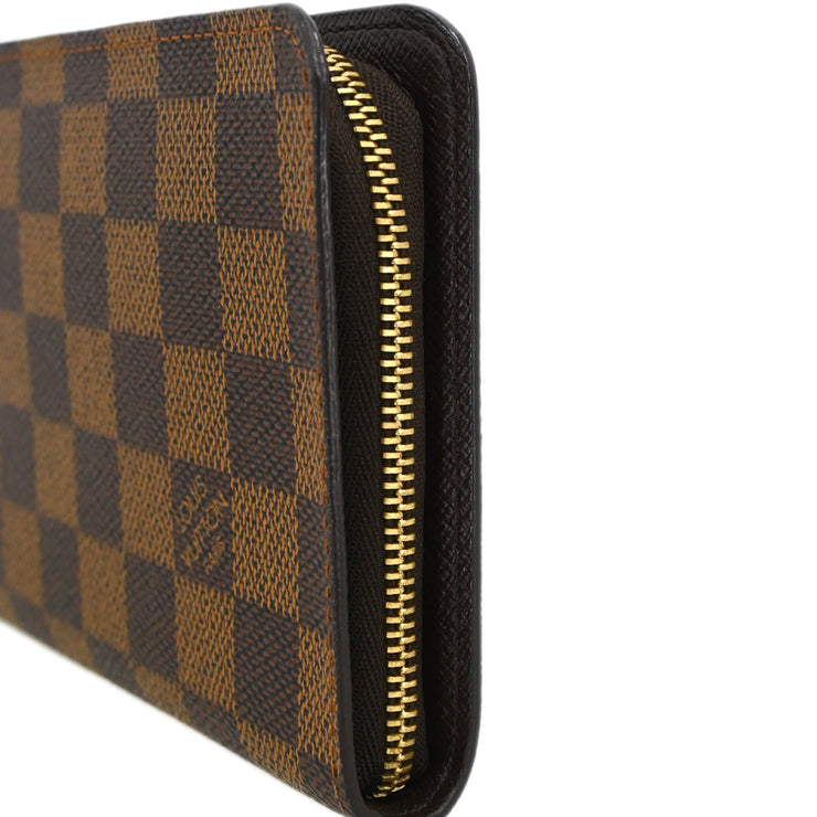 Louis Vuitton 2002 Damier Porte Monnaie Zippy Wallet N61728