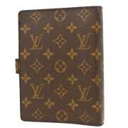 Louis Vuitton 2001 Monogram Agenda MM Note Book Cover R20105 Small Good