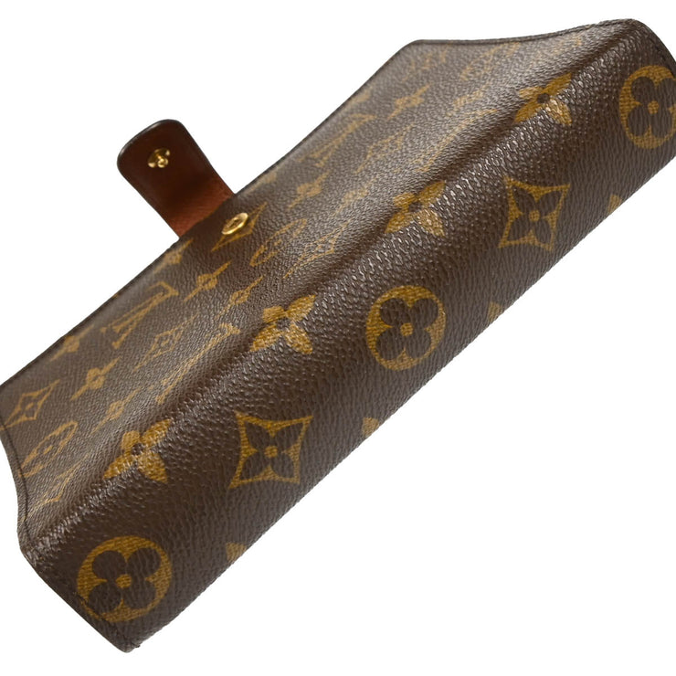 Louis Vuitton 2001 Monogram Agenda MM Note Book Cover R20105 Small Good