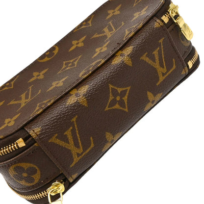 Louis Vuitton 2002 Monogram Trousse Brush PM Pouch M47510