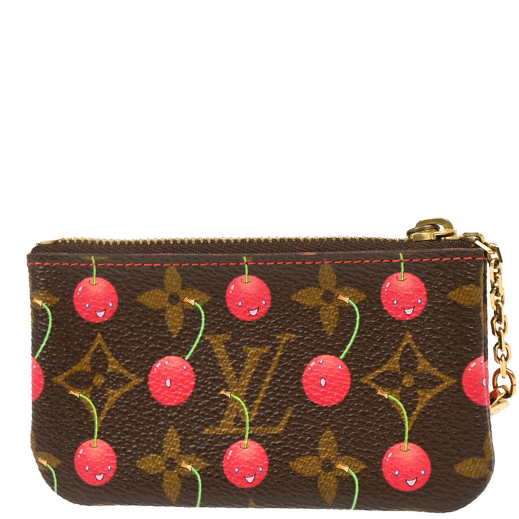 Louis Vuitton 2005 Cherry Pochette Cles Coin Purse Wallet M95042