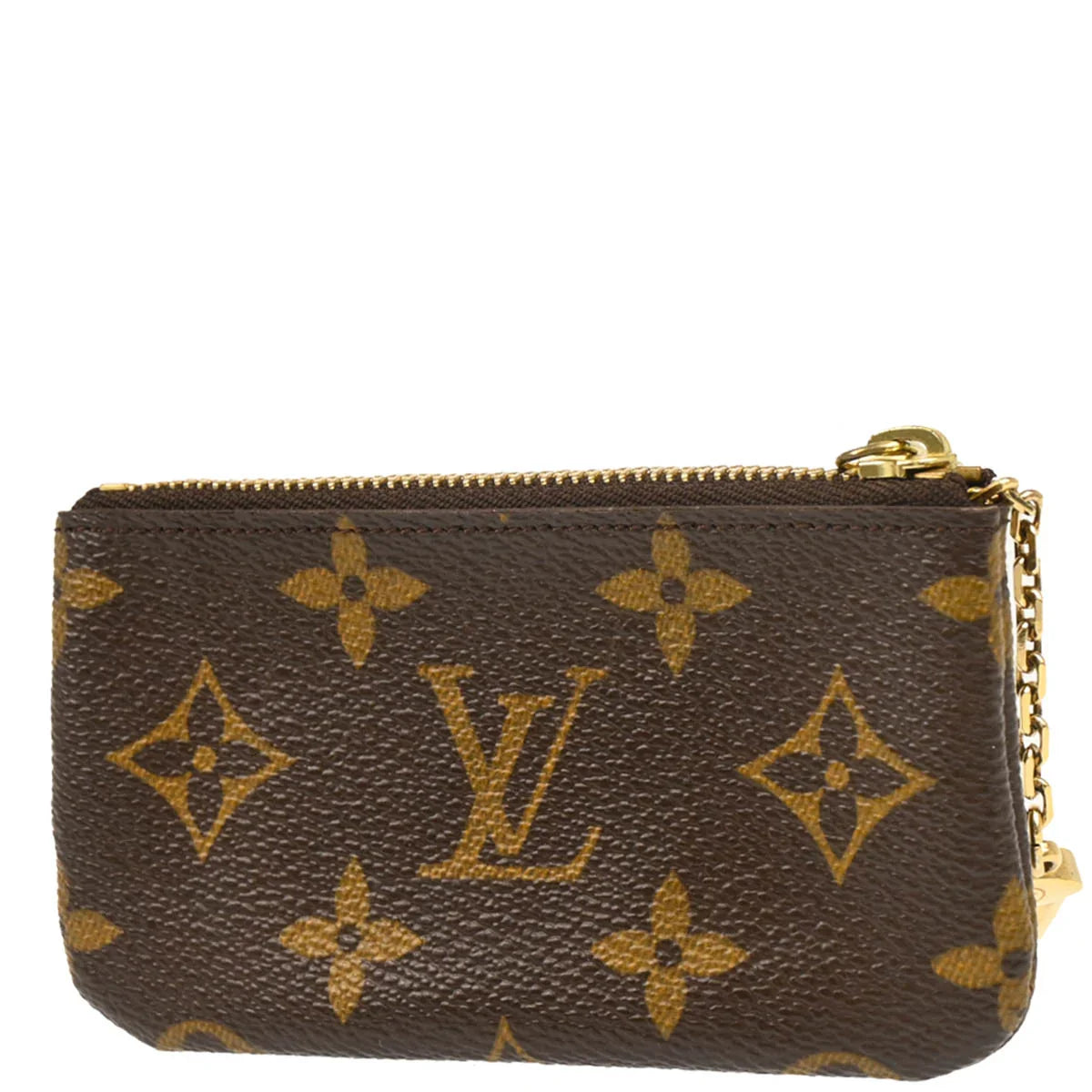 Louis Vuitton 2003 Monogram Pochette Cles Coin Purse Wallet M62650