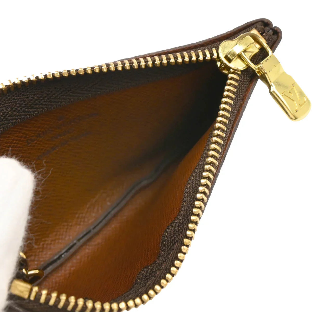 Louis Vuitton 2003 Monogram Pochette Cles Coin Purse Wallet M62650