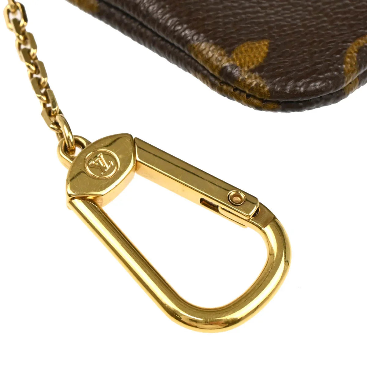 Louis Vuitton 2003 Monogram Pochette Cles Coin Purse Wallet M62650