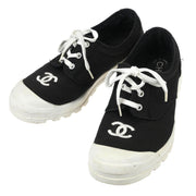 Chanel * Navy Shoes Sneakers #37