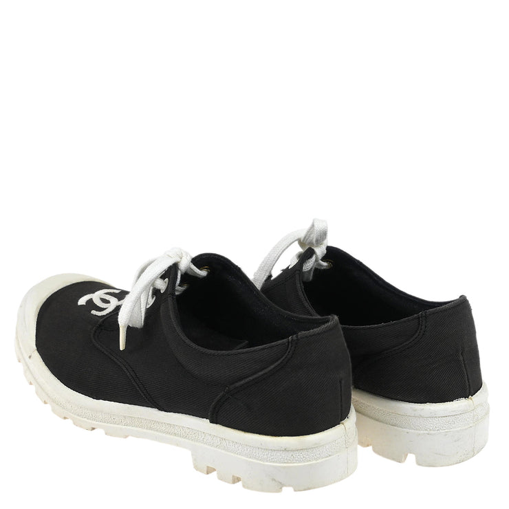 Chanel * Navy Shoes Sneakers #37