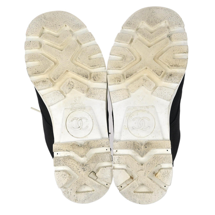 Chanel * Navy Shoes Sneakers #37