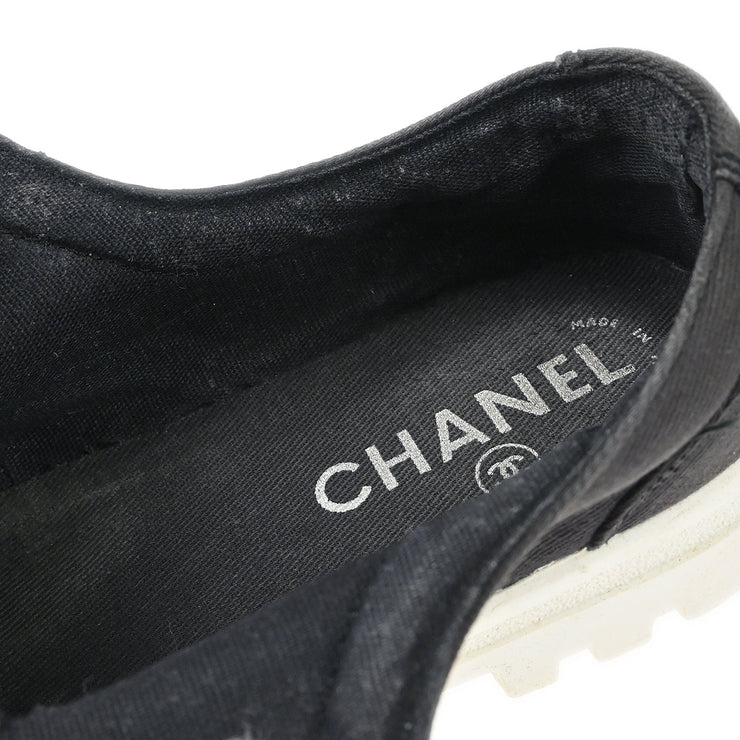Chanel * Navy Shoes Sneakers #37