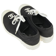 Chanel * Navy Shoes Sneakers #37