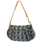 Louis Vuitton Blue Monogram Denim Mini Pleaty Raye Handbag M95333