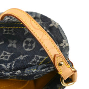 Louis Vuitton Blue Monogram Denim Mini Pleaty Raye Handbag M95333