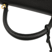 Hermes Black Togo Kelly 28 Retourne 2way Shoulder Handbag