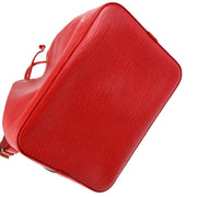 Louis Vuitton Red Epi Petite Noe Bucket Shoulder Bag M44107