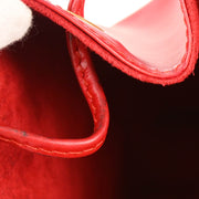 Louis Vuitton Red Epi Petite Noe Bucket Shoulder Bag M44107
