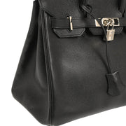 Hermes Black Epsom Birkin 30 Handbag