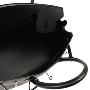 Hermes Black Epsom Birkin 30 Handbag
