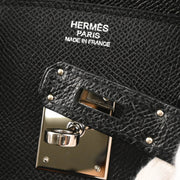 Hermes Black Epsom Birkin 30 Handbag