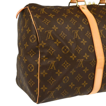 Louis Vuitton 2002 Monogram Keepall 45 Travel Duffle Handbag M41428