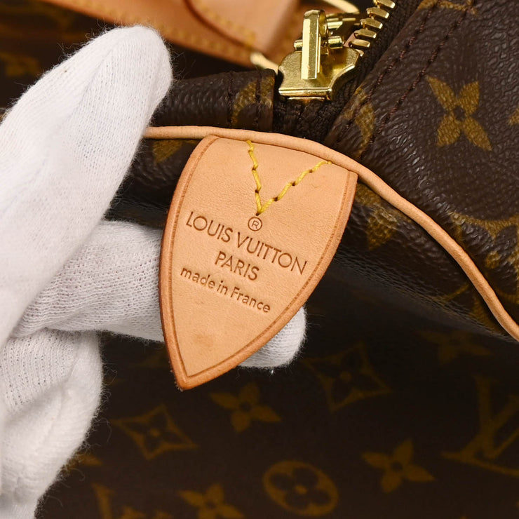 Louis Vuitton Monogram Keepall 55 Travel Duffle Handbag M41424