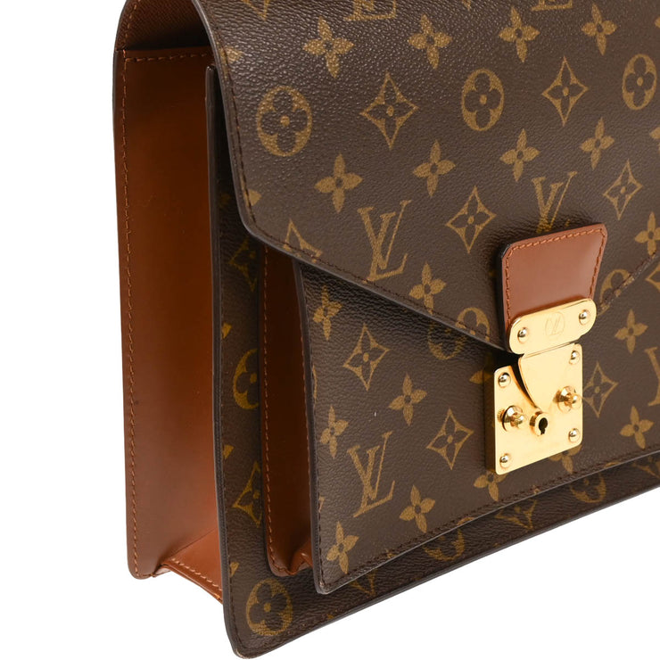 Louis Vuitton Monogram Monceau 28 2way Shoulder Business Handbag M51185