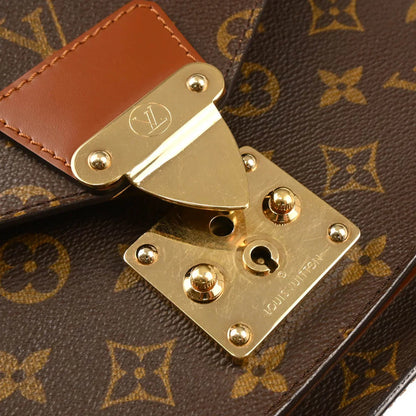 Louis Vuitton 2003 Monogram Monceau 28 2way Shoulder Business Handbag M51185